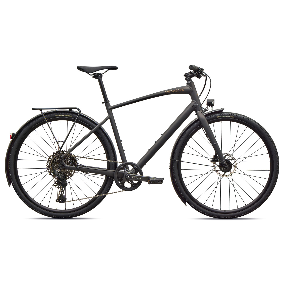 Specialized Sirrus X 3.0 EQ hübriidjalgrattad | Satin Metallic Obsidian