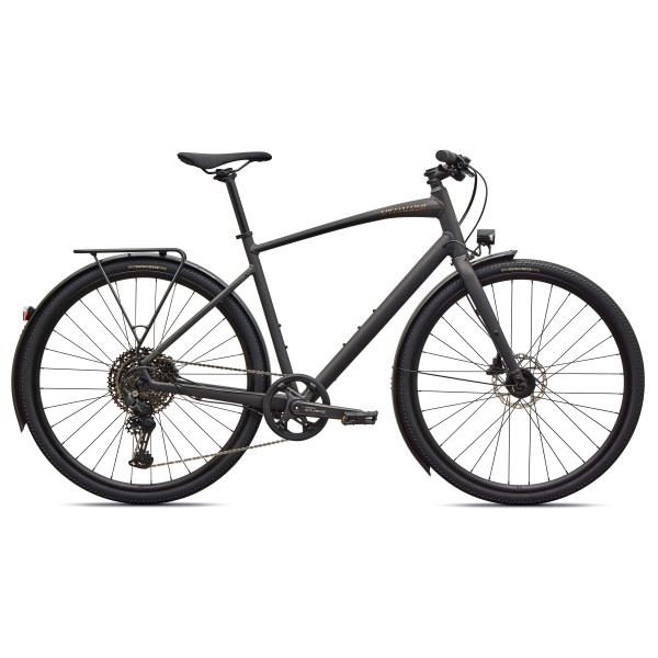 Specialized Sirrus X 3.0 EQ hübriidjalgrattad | Satin Metallic Obsidian