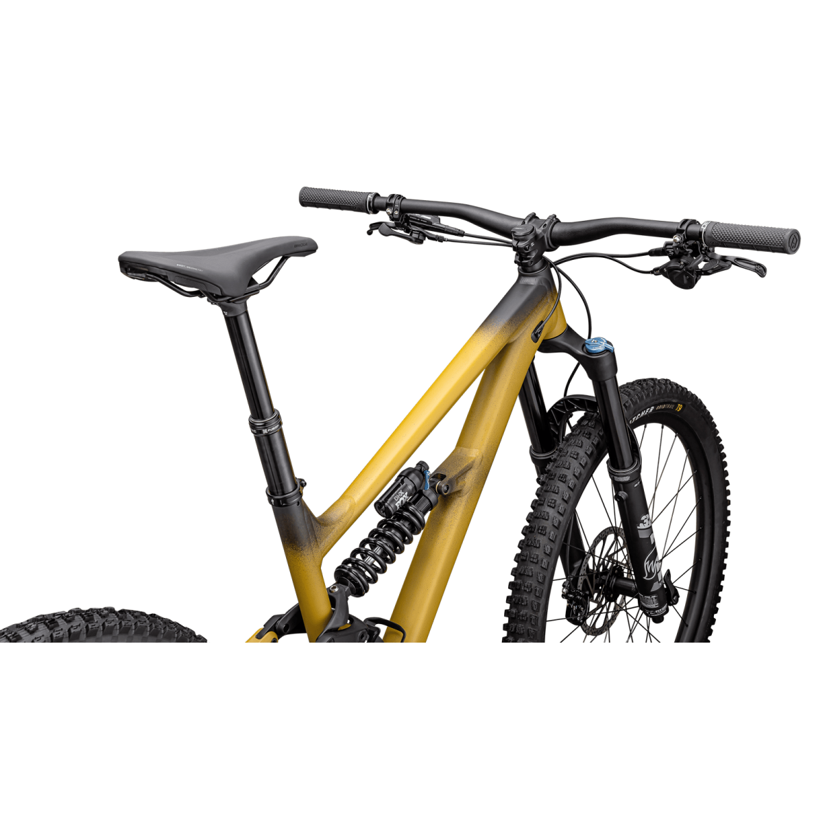 Specialized Status 2 170 maastikuratas | Satin Harvest Gold Tint - Obsidian