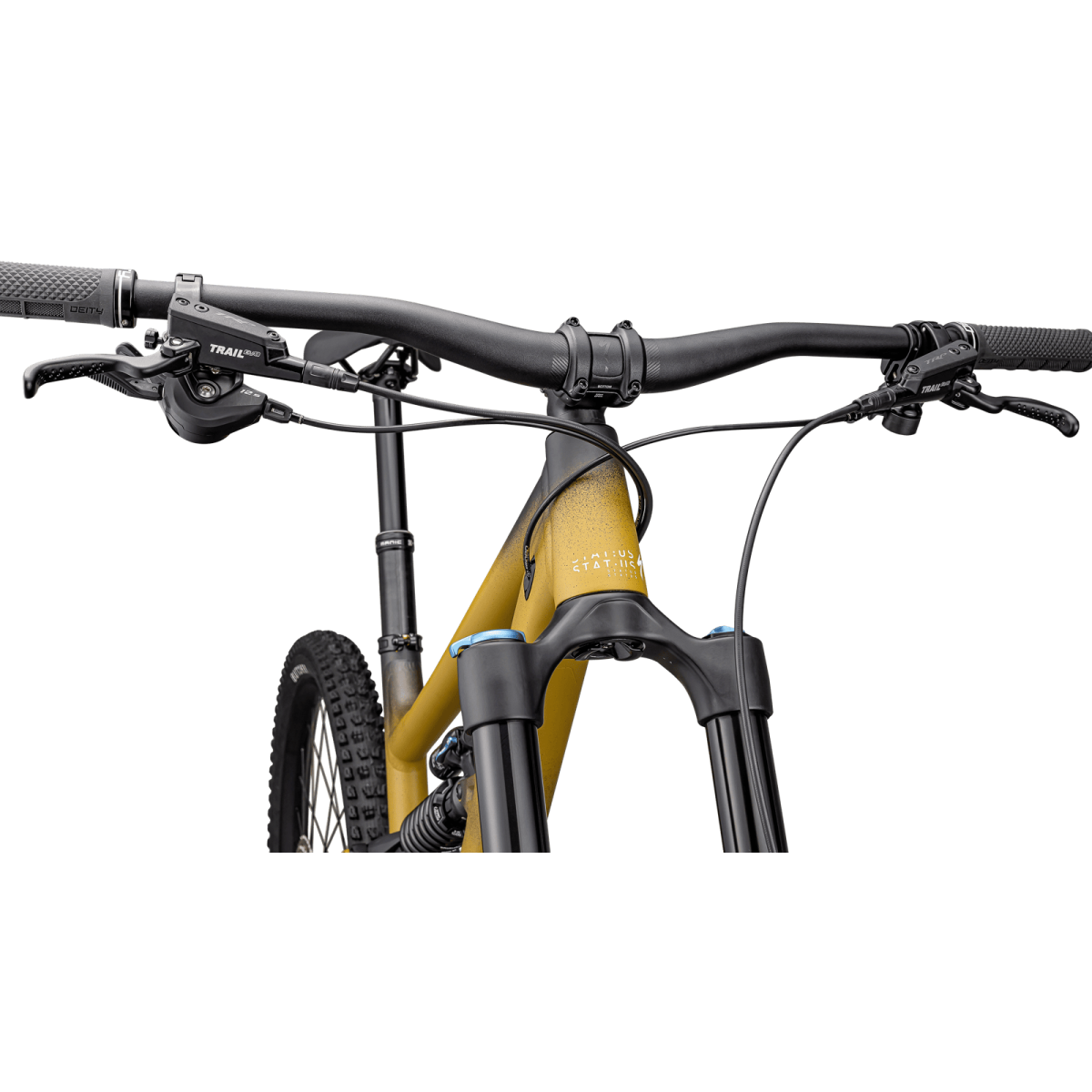 Specialized Status 2 170 maastikuratas | Satin Harvest Gold Tint - Obsidian