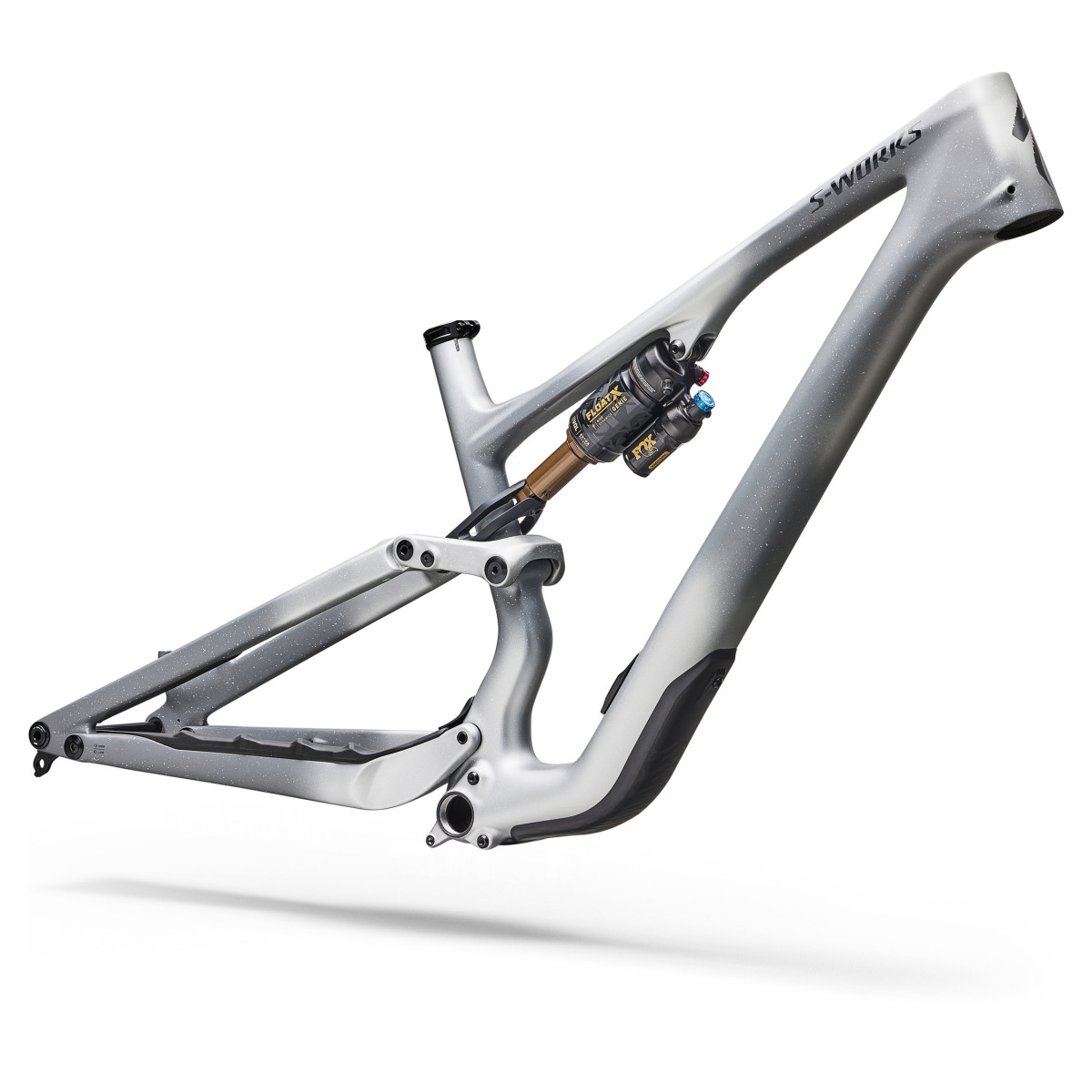 S-Works Stumpjumper 15 EVO Di2 rāmja komplekts | 29" | Satin Shadow Silver - Ashen Grey