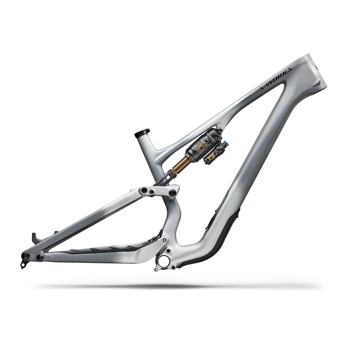 S-Works Stumpjumper 15 EVO Di2 rāmja komplekts | 29" | Satin Shadow Silver - Ashen Grey