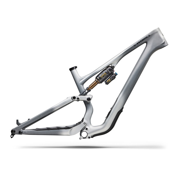 S-Works Stumpjumper 15 EVO Di2 raamikomplekt | 27.5"/29" | Satin Shadow Silver - Ashen Grey