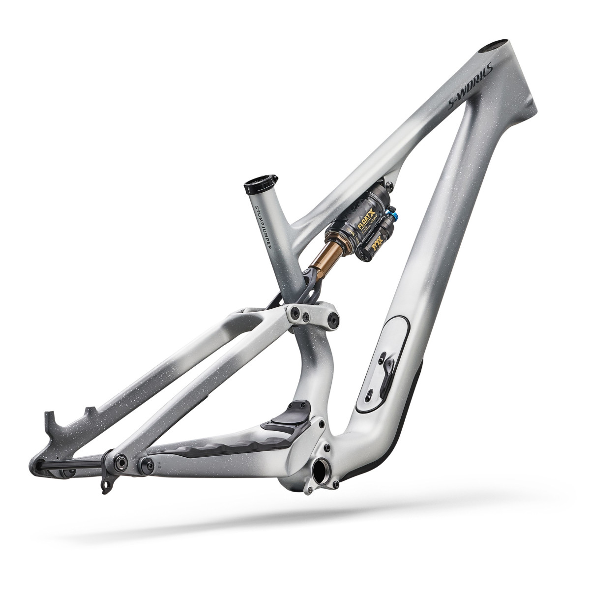 S-Works Stumpjumper 15 EVO Di2 rāmja komplekts | 29" | Satin Shadow Silver - Ashen Grey