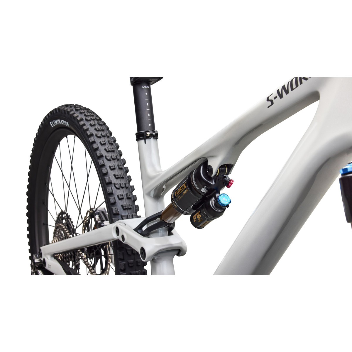 S-Works Stumpjumper 15 EVO Di2 maastikuratas | 27.5"/29" | Gloss Dolomite Metallic - Smoked Liquid Metal