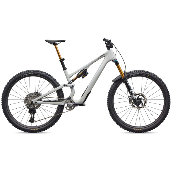 S-Works Stumpjumper 15 EVO Di2 maastikuratas | 27.5"/29" | Gloss Dolomite Metallic - Smoked Liquid Metal
