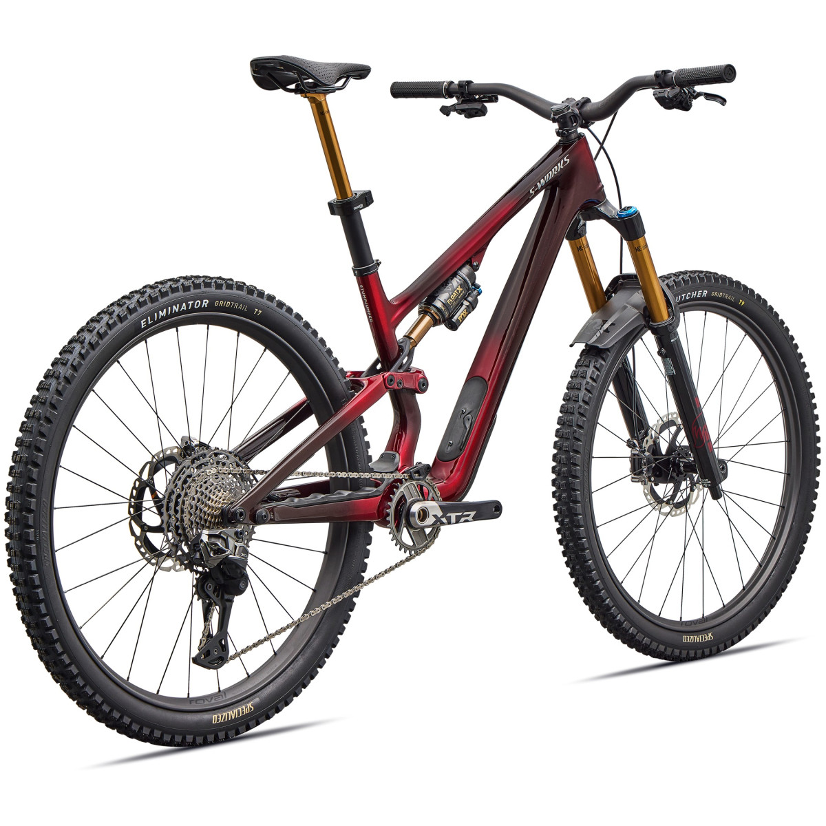 S-Works Stumpjumper 15 EVO Di2 maastikuratas | 29" | Gloss Solidity Metallic - Bordeaux Metallic