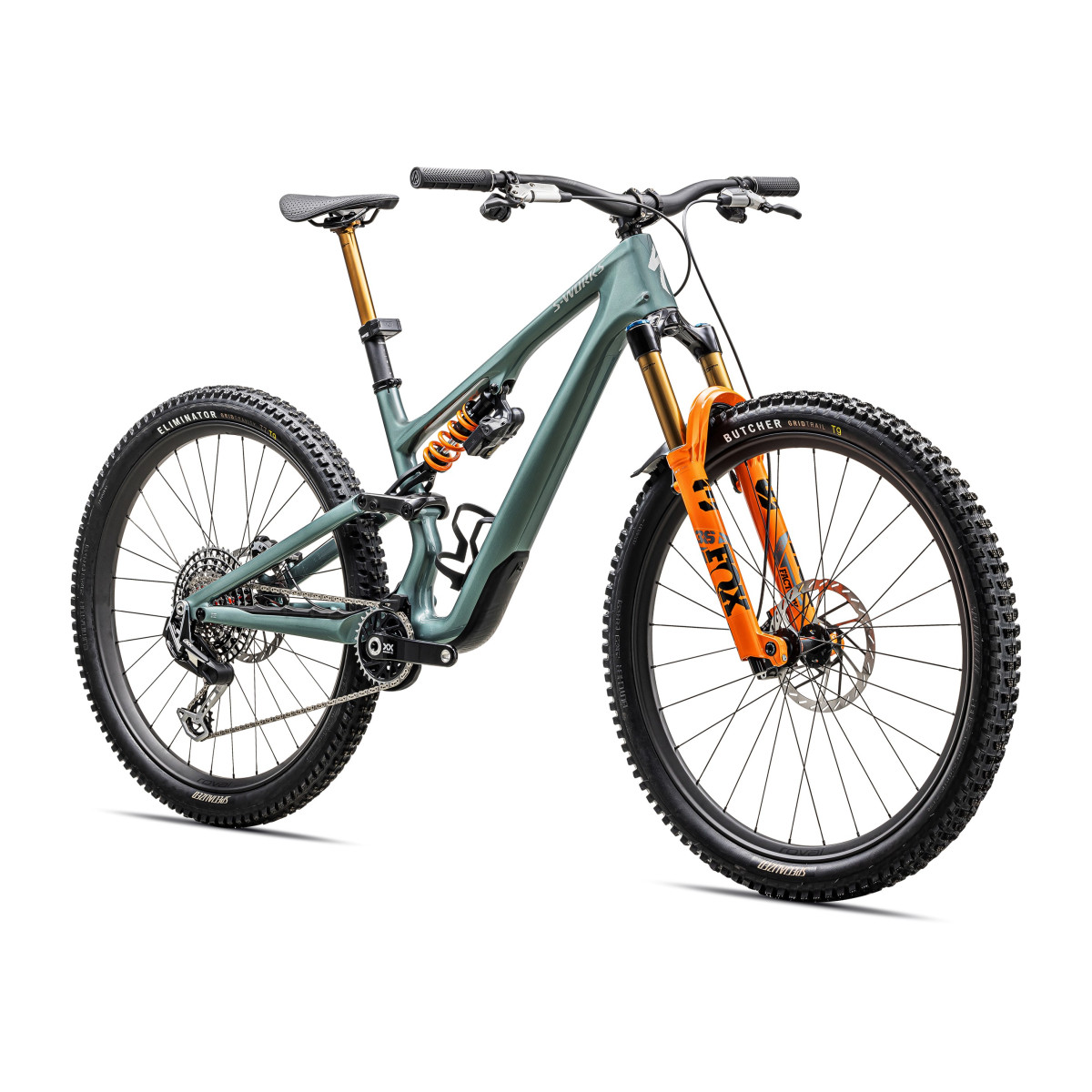 S-Works Stumpjumper 15 maastikuratas | 29" | Gloss Fjord Metallic - Dolomite Metallic