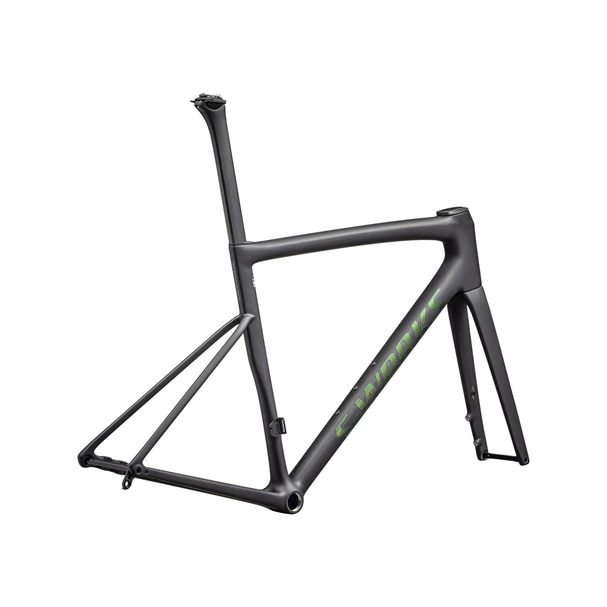 S-Works Tarmac SL8 Frameset | Satin Carbon Rtp - Silver to Green Pearl
