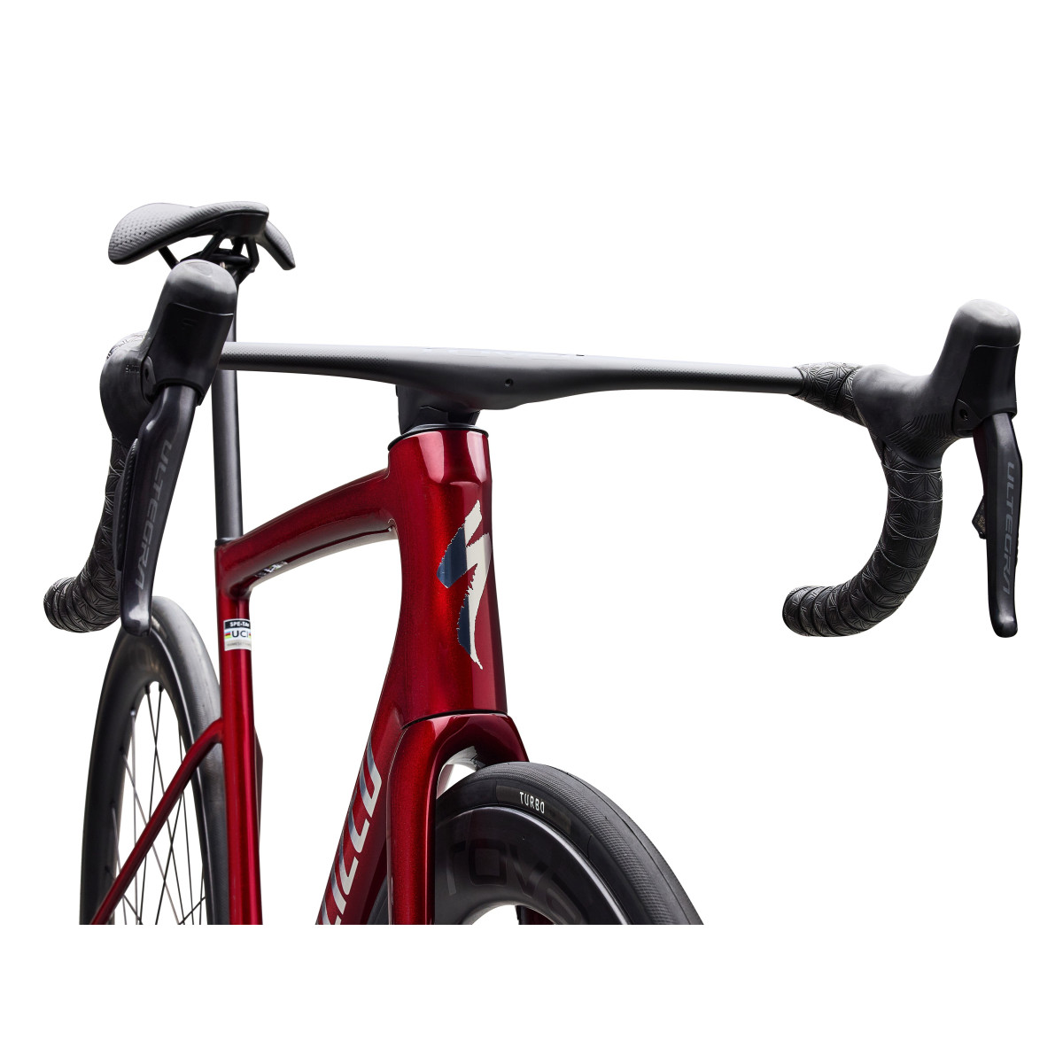 Specialized Tarmac SL8 Pro šosejas velosipēds | Ultegra Di2 | Gloss Red Sky - Chrome