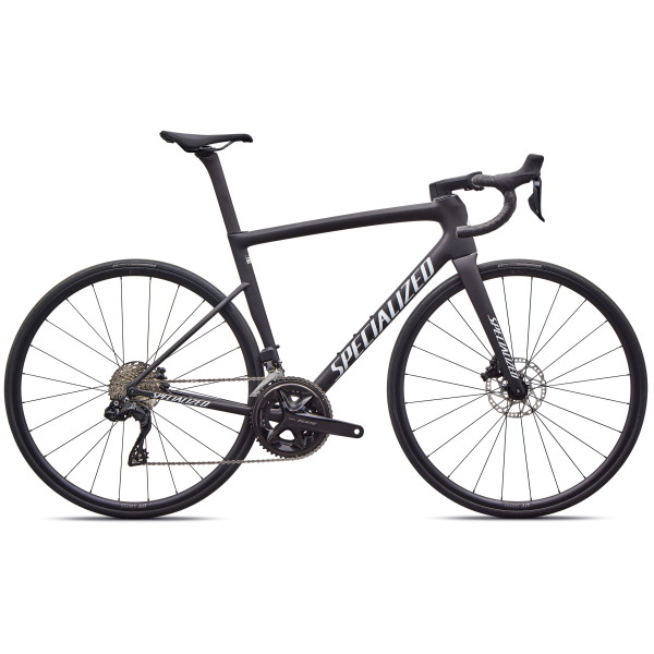 Specialized Tarmac SL8 Comp maanteeratas | Shimano 105 Di2 | Satin Carbon - White