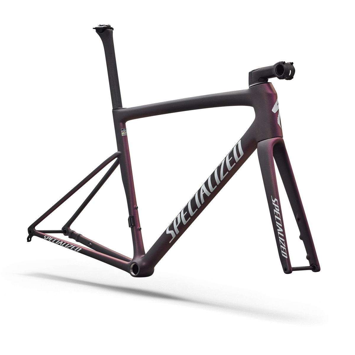 Specialized Tarmac SL8 rāmja komplekts | Satin Carbon Red Pearl Fade