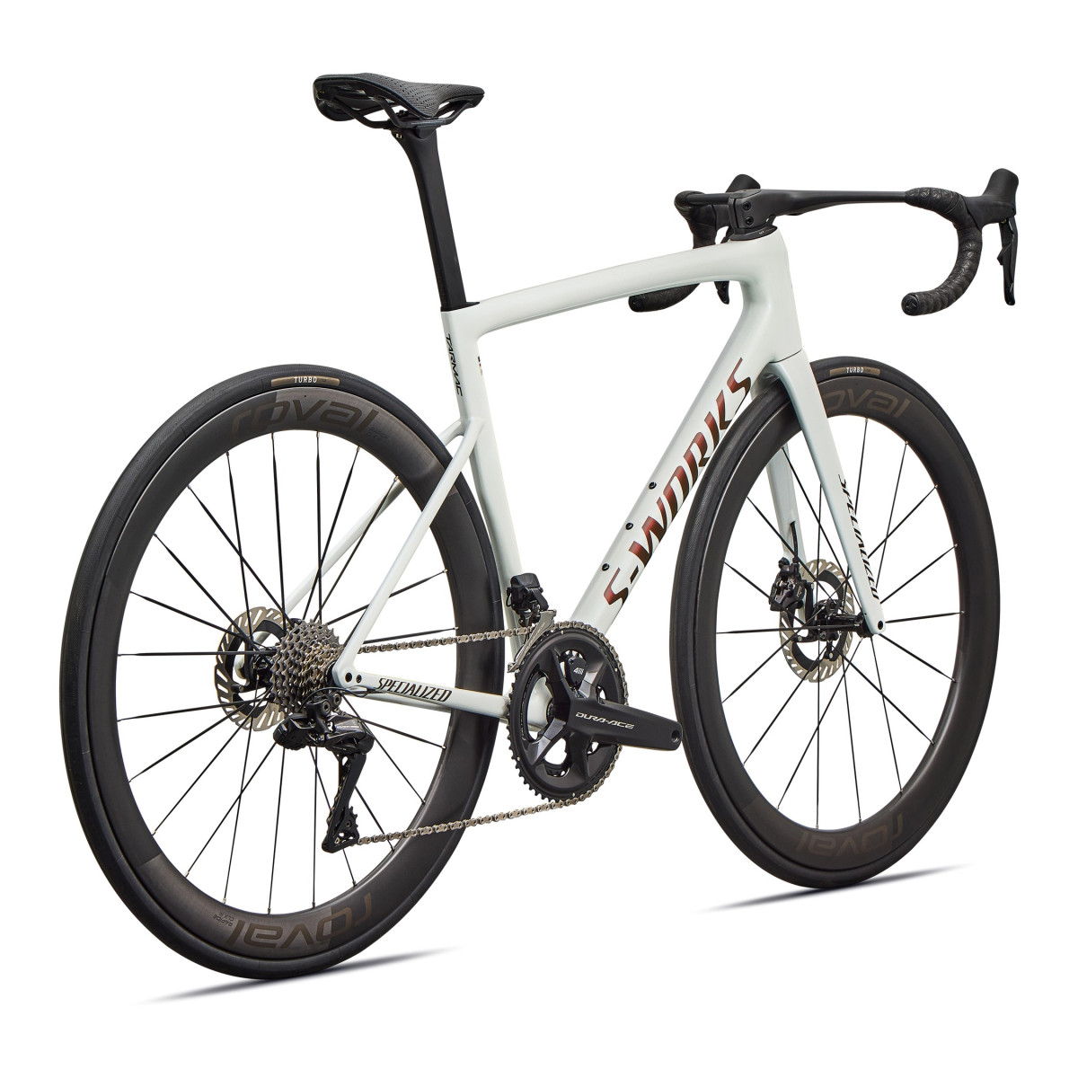 S-Works Tarmac SL8 maanteeratas | Shimano Dura-Ace Di2 | Gloss Metallic White Silver - Pearl