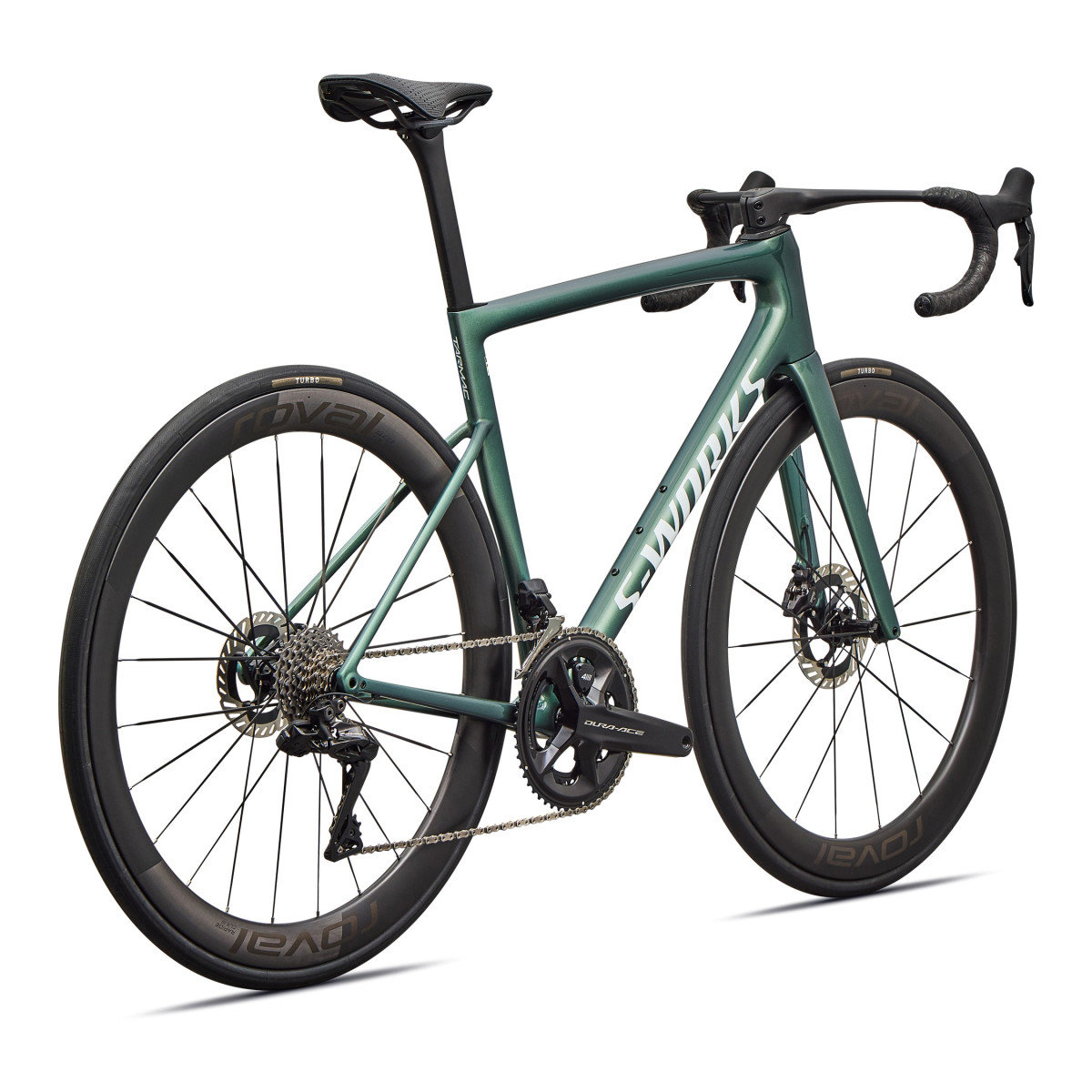 S-Works Tarmac SL8 maanteeratas | Shimano Dura-Ace Di2 | Gloss Premium Fjord Metallic - White Metallic Silver