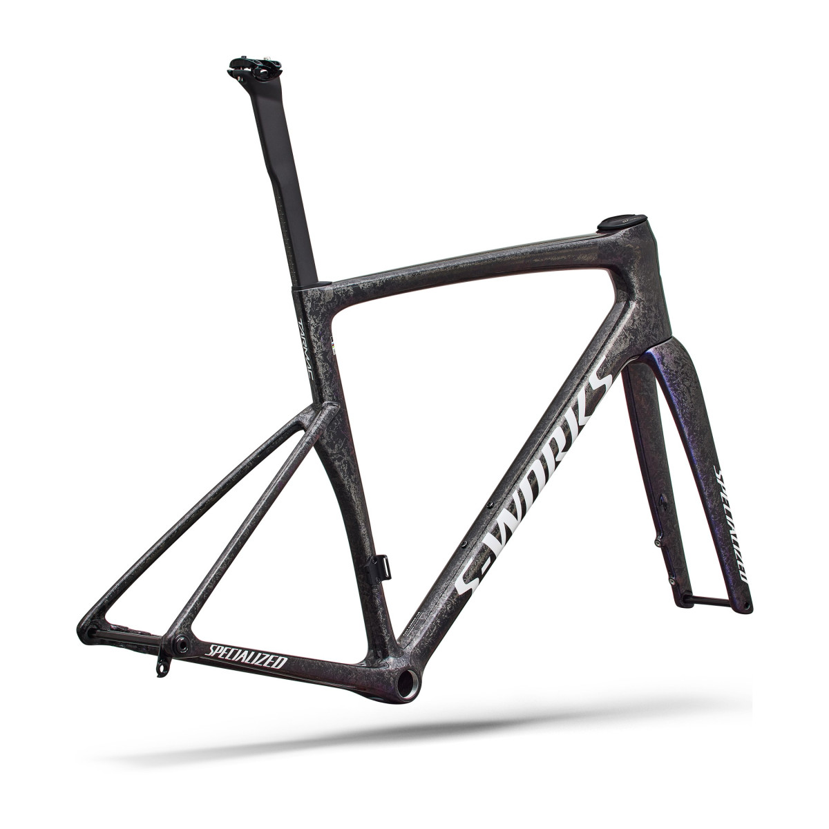 S-Works Tarmac SL9 raamikomplekt | Gloss Carbon - Red To Blue Pearl - White