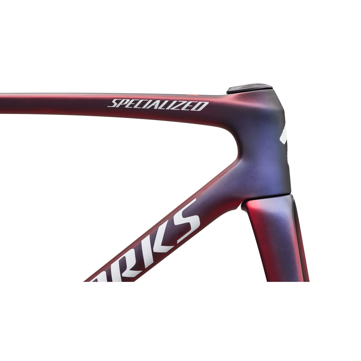 S-Works Tarmac SL9 raamikomplekt | FDJ United - SUEZ | Gloss Red Tint - Blue Tint - Red Pearl