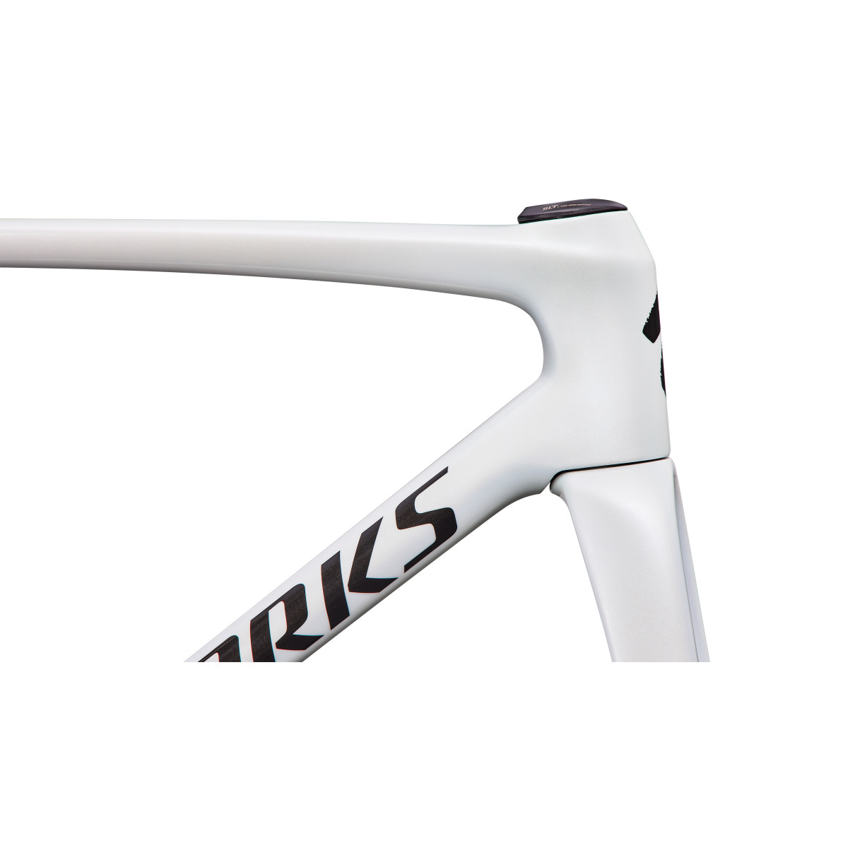 S-Works Tarmac SL9 raamikomplekt | Gloss White Silver Metallic - Obsidian Metallic