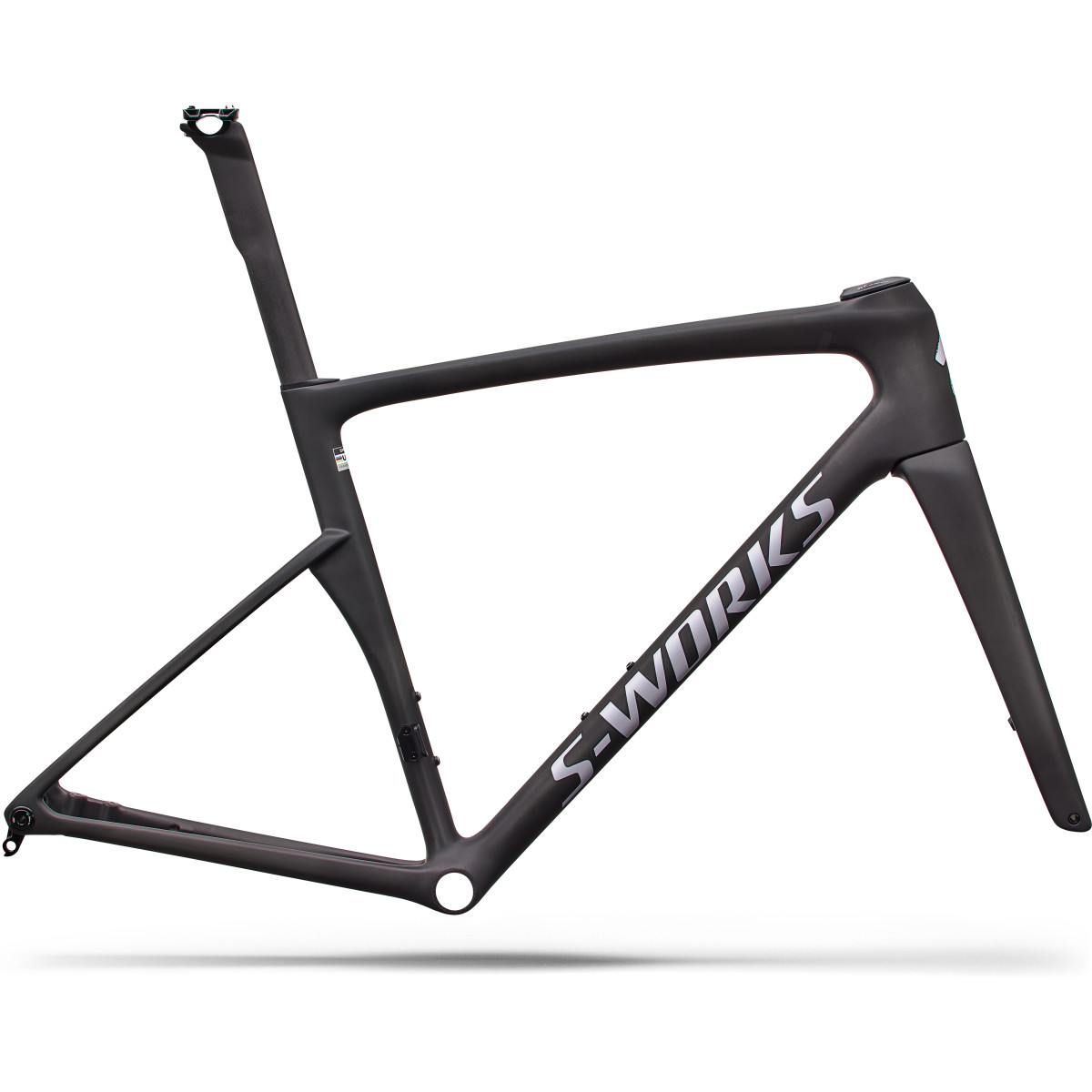 S-Works Tarmac SL9 raamikomplekt | Rtp Raw Carbon - Gloss Amethyst Frost