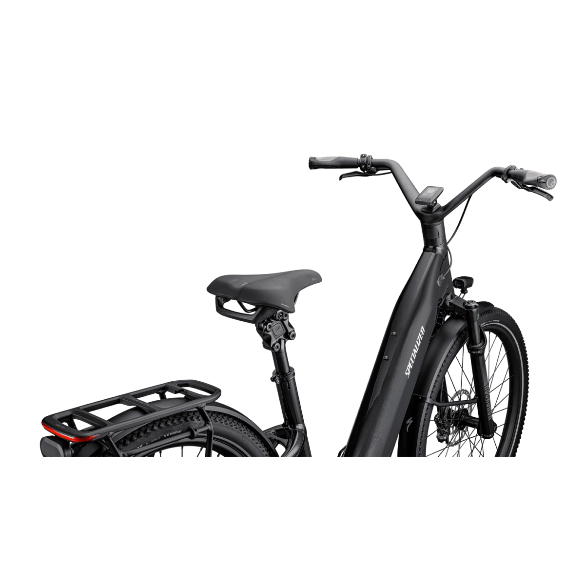 Specialized Turbo Como 5.0 IGH elektrovelosipēds | Gloss Cast Black - Satin Silver