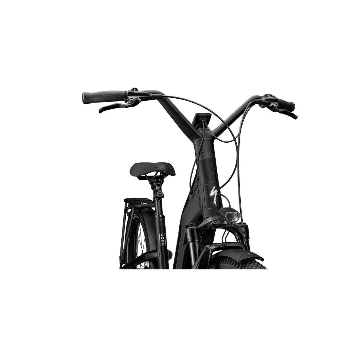 Specialized Turbo Como 5.0 IGH elektrovelosipēds | Gloss Cast Black - Satin Silver