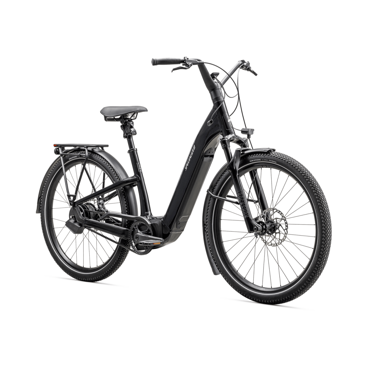 Specialized Turbo Como 5.0 IGH elektrovelosipēds | Gloss Cast Black - Satin Silver