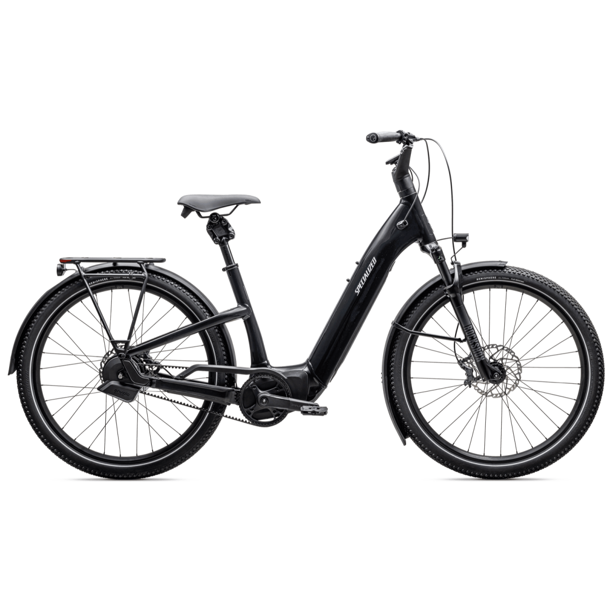 Specialized Turbo Como 5.0 IGH elektrovelosipēds | Gloss Cast Black - Satin Silver