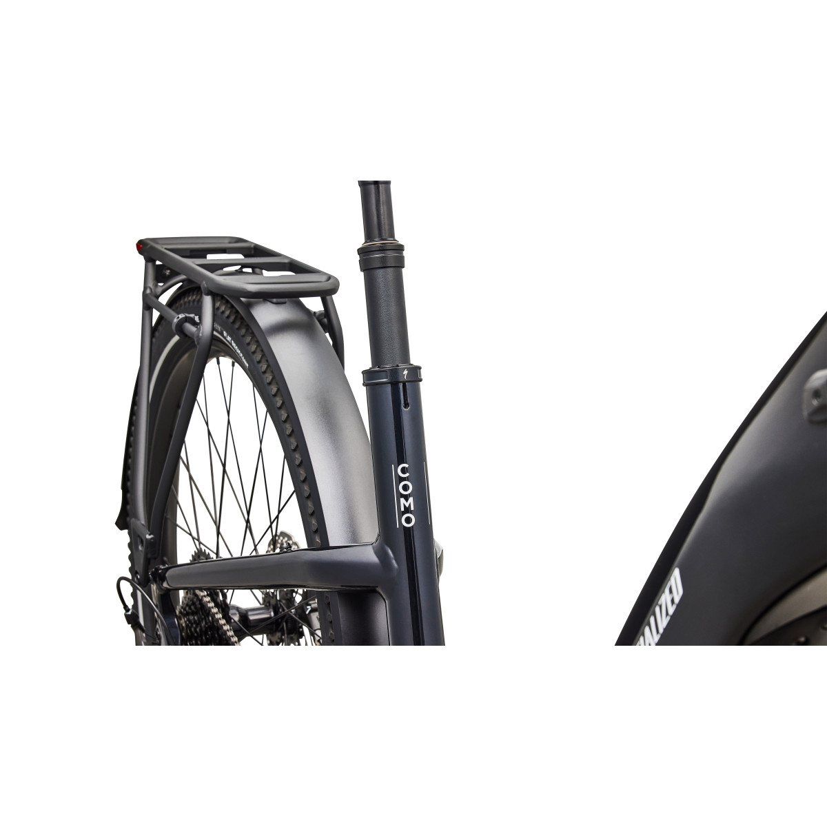 Specialized Turbo Como 4.0 elektrijalgratas | Gloss Metallic Dark Navy - Satin Silver Reflective