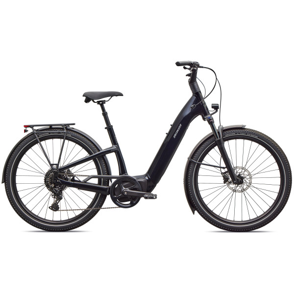 Specialized Turbo Como 4.0 elektrijalgratas | Gloss Metallic Dark Navy - Satin Silver Reflective