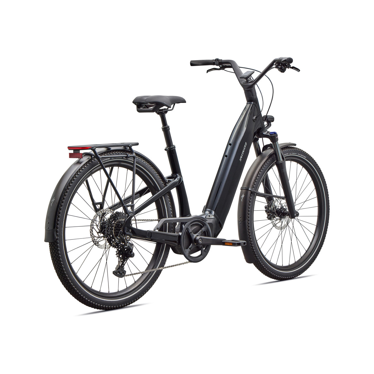 Specialized Turbo Como 4.0 elektrijalgratas | Gloss Metallic Dark Navy - Satin Silver Reflective