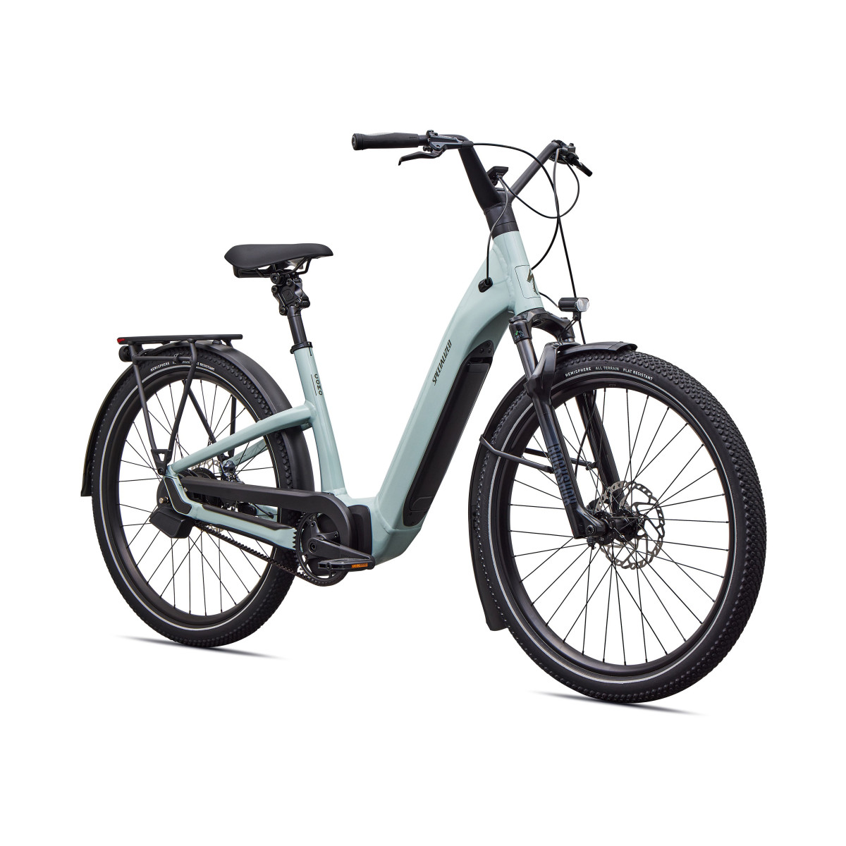 Specialized Turbo Como 5.0 IGH elektrijalgratas | Gloss Agave Grey - Oak Green Metallic