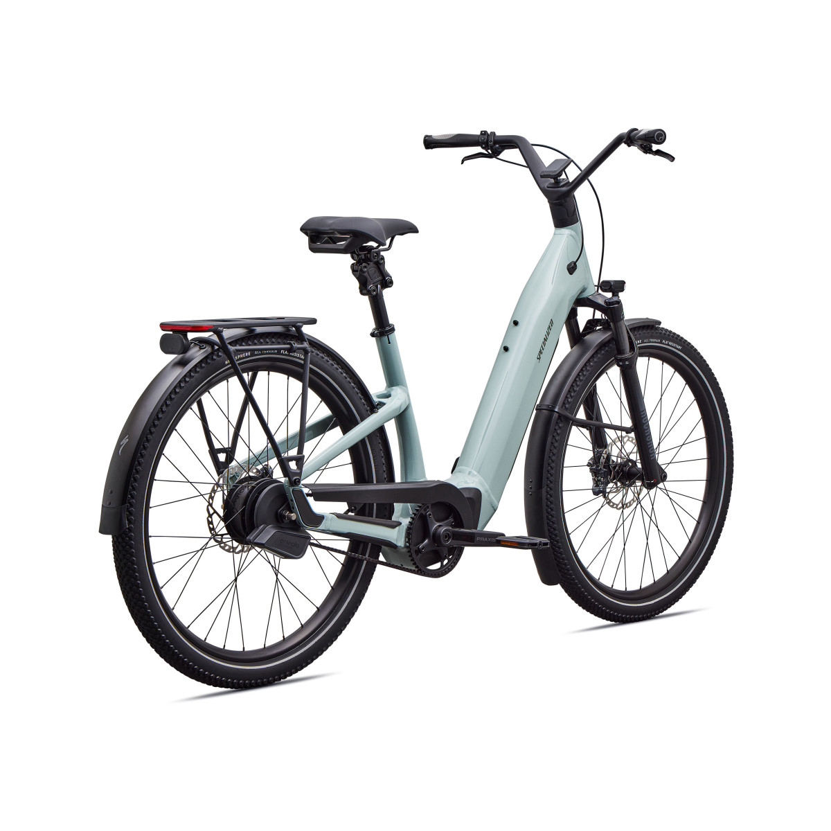 Specialized Turbo Como 5.0 IGH elektrijalgratas | Gloss Agave Grey - Oak Green Metallic