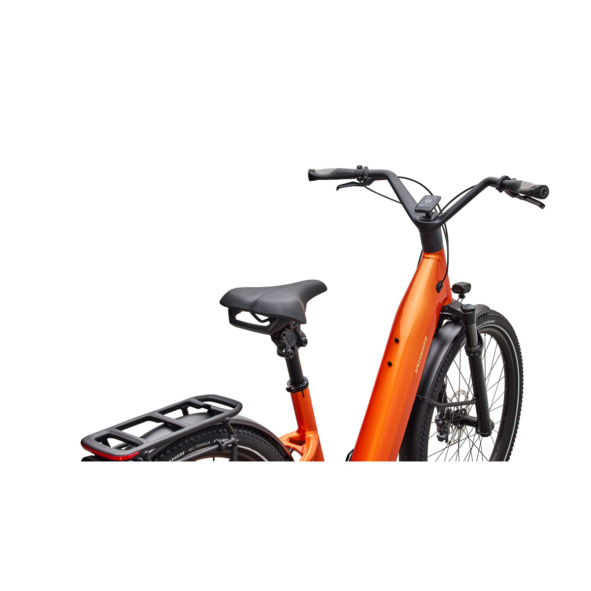 Specialized Turbo Como 5.0 IGH elektrijalgratas | Gloss Tangerine - Sunset Yellow