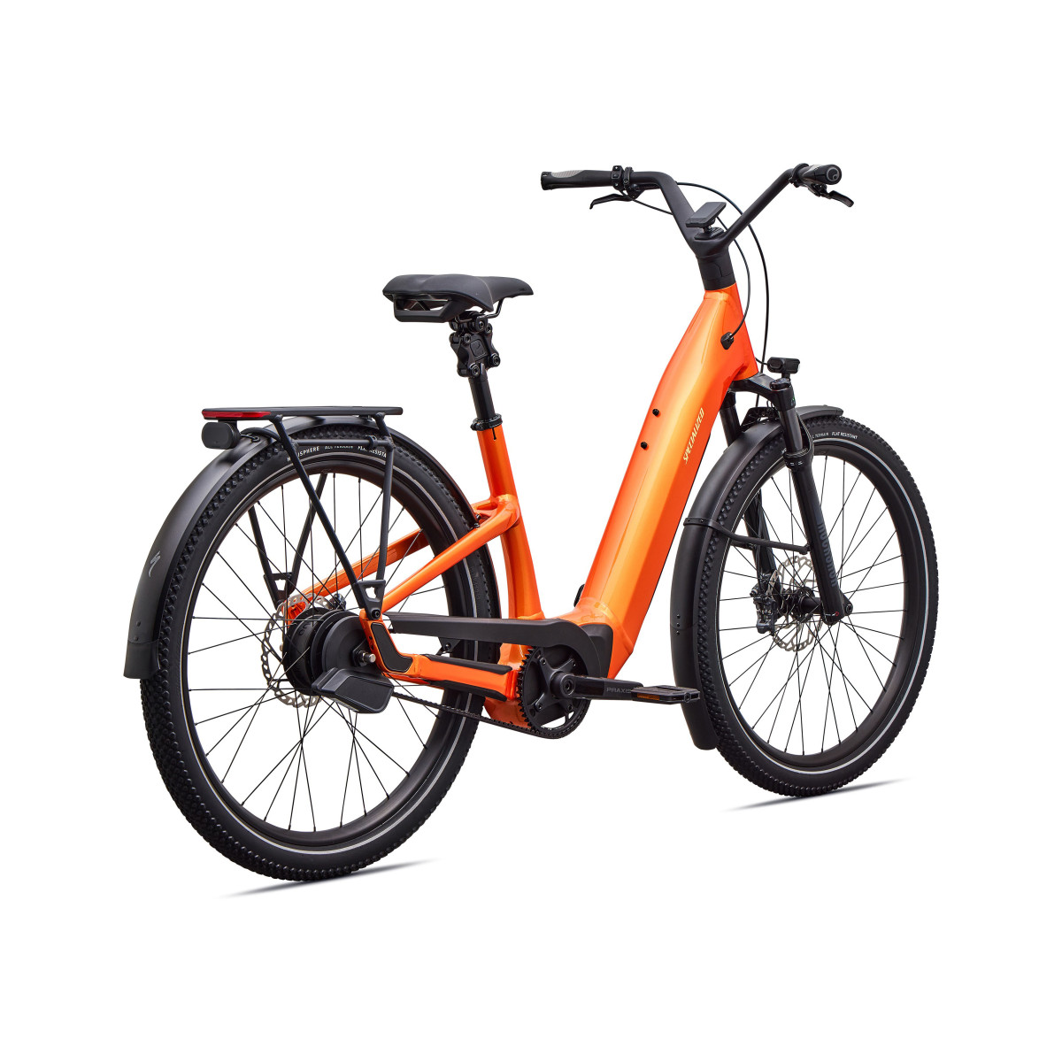 Specialized Turbo Como 5.0 IGH elektrijalgratas | Gloss Tangerine - Sunset Yellow