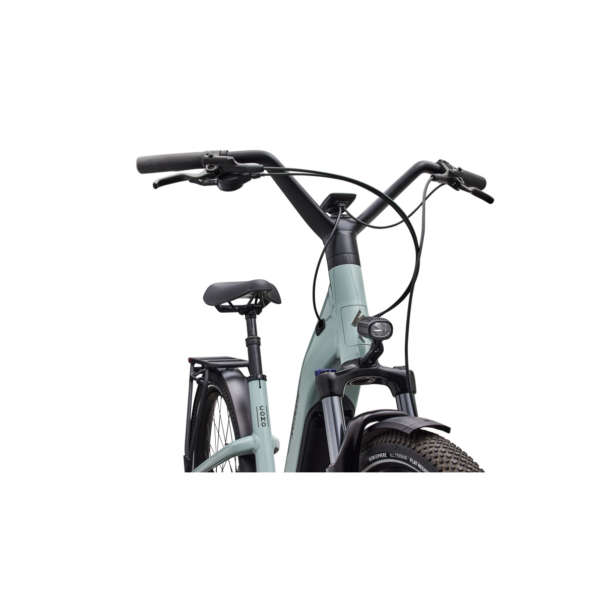 Specialized Turbo Como 4.0 elektrijalgratas | Gloss Agave Grey - Oak Green Metallic