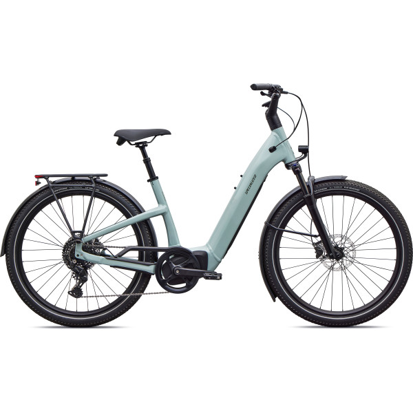Specialized Turbo Como 4.0 elektrijalgratas | Gloss Agave Grey - Oak Green Metallic