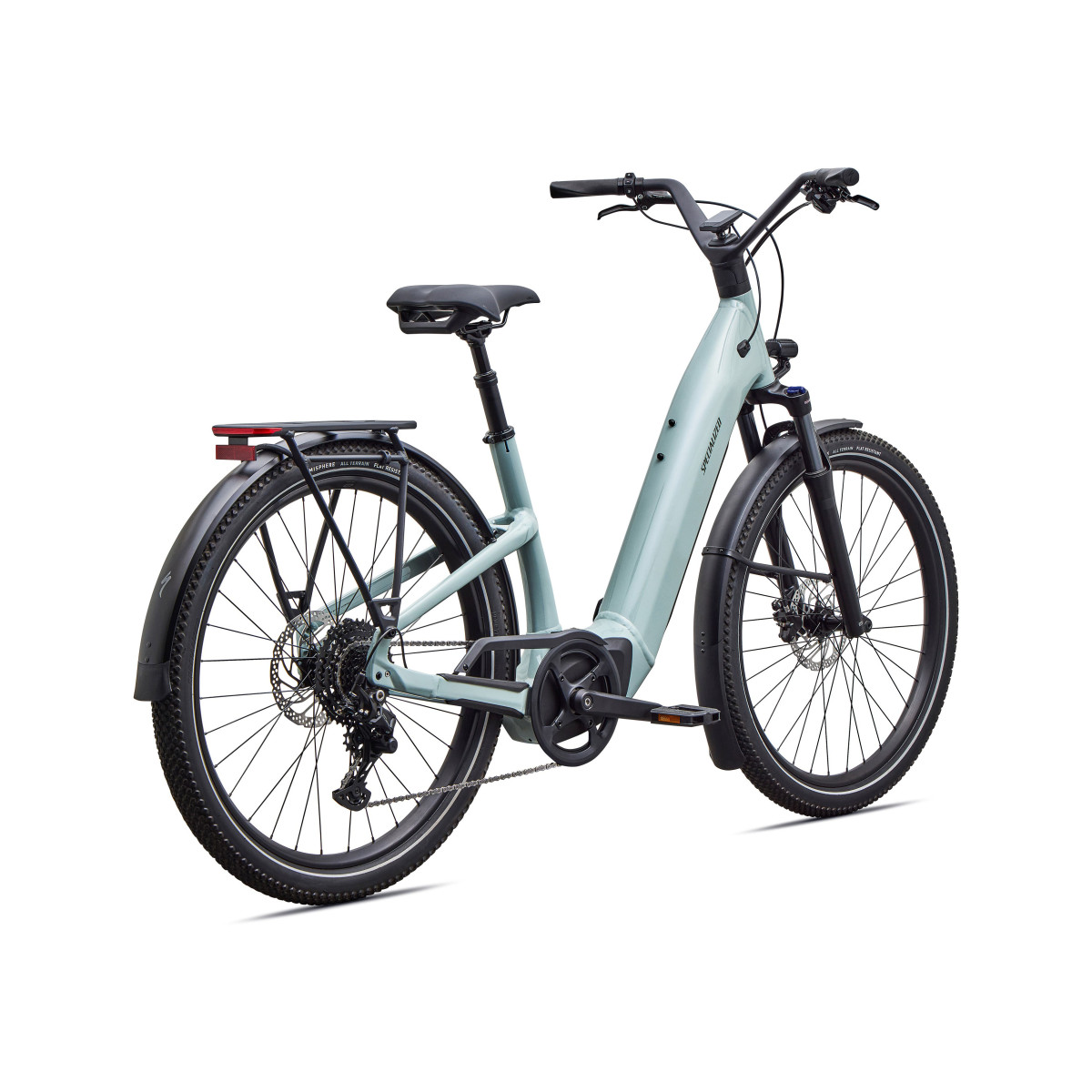 Specialized Turbo Como 4.0 elektrijalgratas | Gloss Agave Grey - Oak Green Metallic