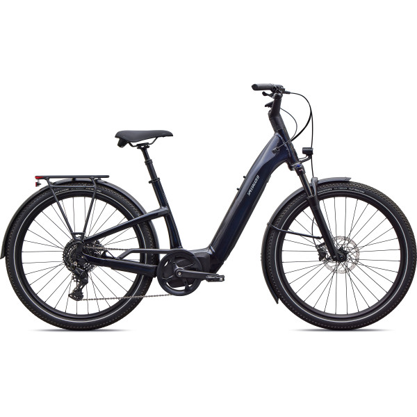 Specialized Turbo Como 4.0 elektrijalgratas | Gloss Metallic Dark Navy - Satin Silver Reflective