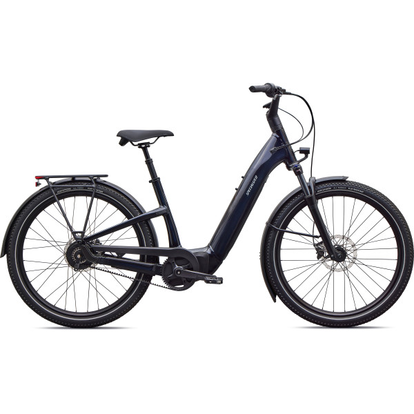 Specialized Turbo Como 4.0 IGH elektrijalgratas | Gloss Metallic Dark Navy - Satin Silver Reflective