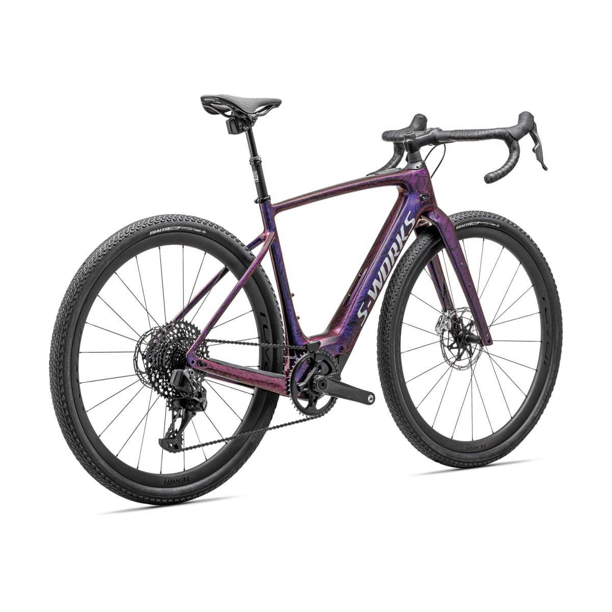 S-Works Turbo Creo 2 elektriskais velosipēds | Gloss Carbon - Red To Blue Pearl Strata