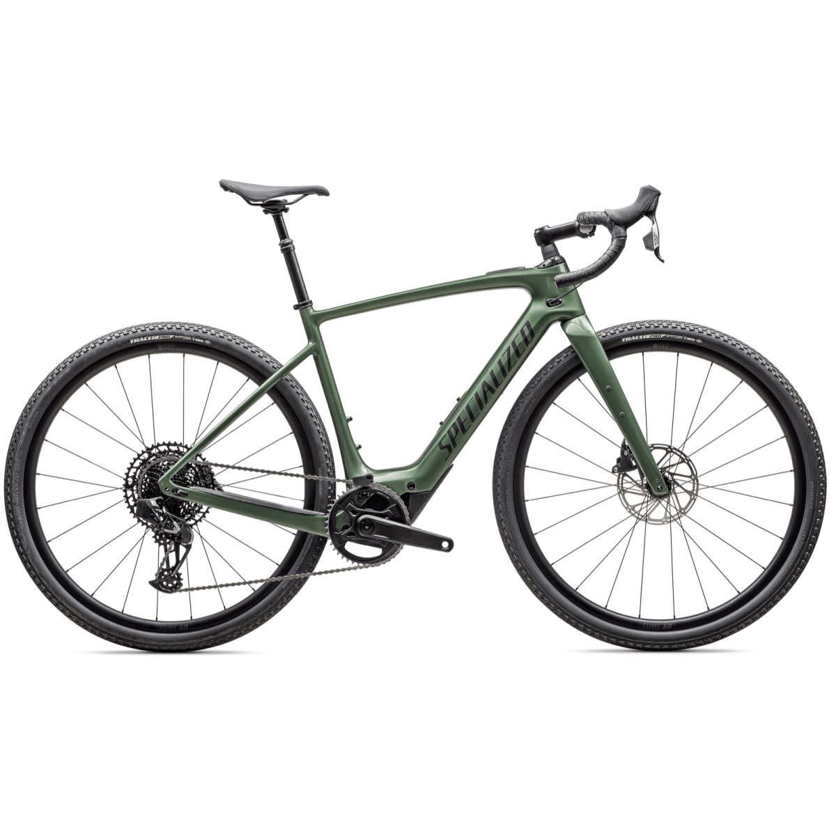 Specialized Turbo Creo 2 Comp E-Bike | Cypress Metallic - Black Liquid Metal
