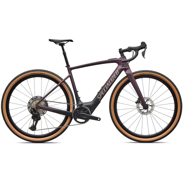 Specialized Turbo Creo 2 Expert elektriratas | Satin Nebula Metallic - Bordeaux Metallic Dry Impasto