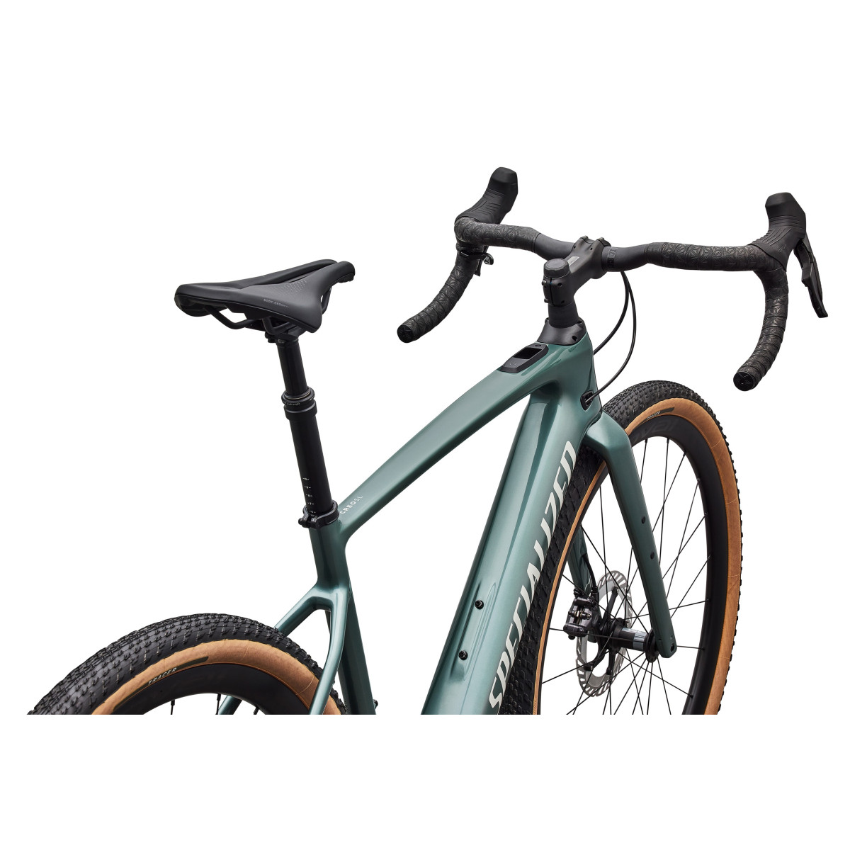 Specialized Turbo Creo 2 Expert elektriskais velosipēds | Gloss Fjord Metallic - Birch