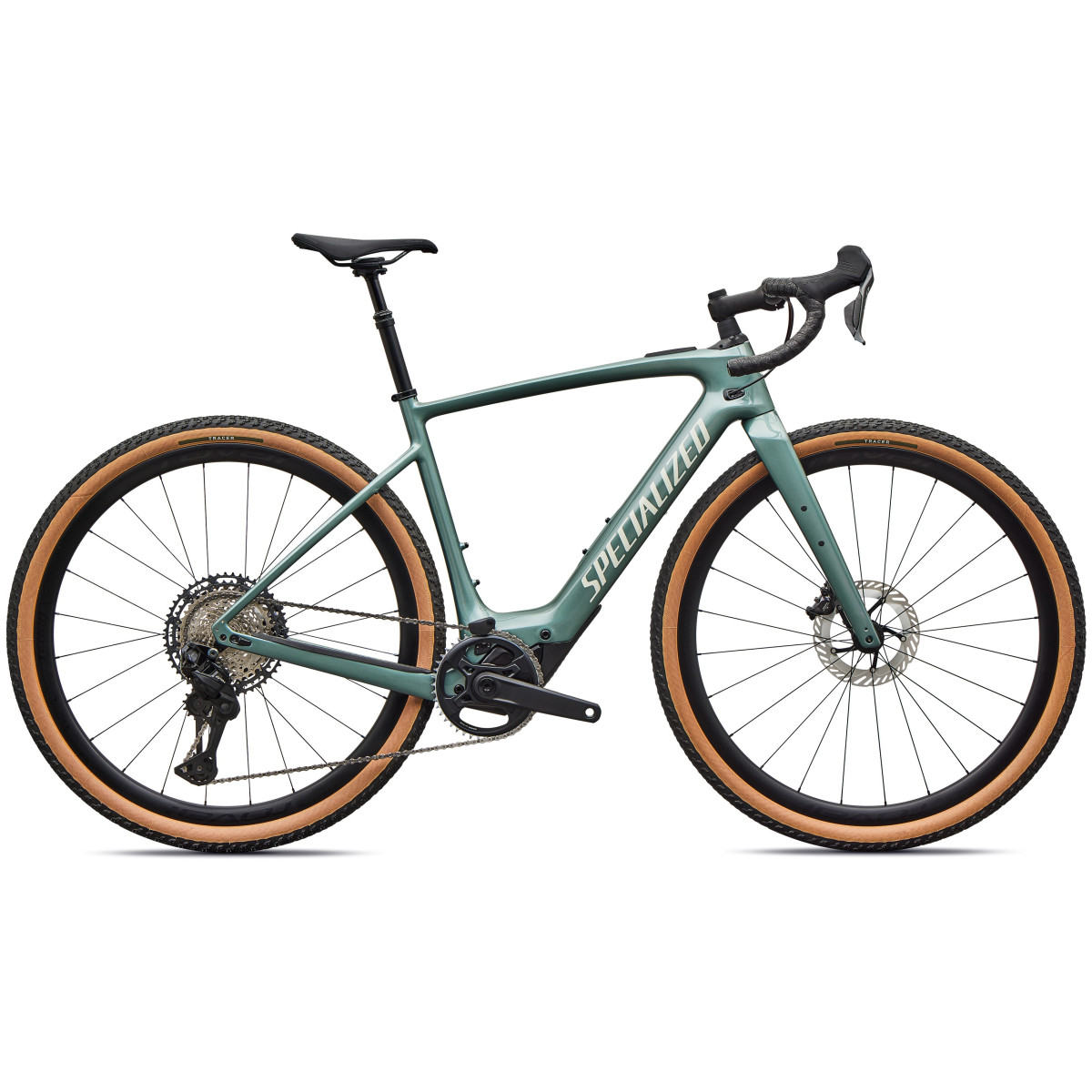 Specialized Turbo Creo 2 Expert elektriskais velosipēds | Gloss Fjord Metallic - Birch