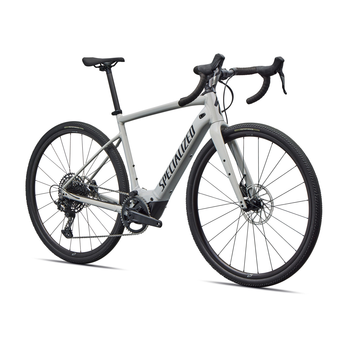Specialized Turbo Creo 2 Comp E5 elektrovelosipēds | Gloss Dolomite Metallic - Dark Navy Metallic