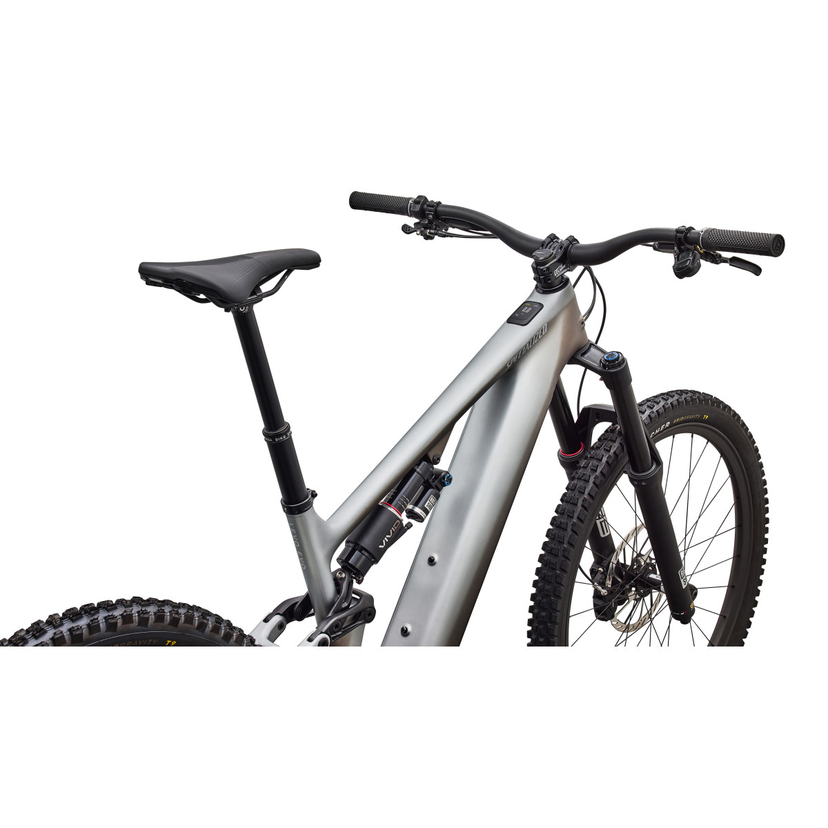 Specialized Turbo Levo 4 EVO Pro elektrijalgratas | Satin Shadow - Silver Dust