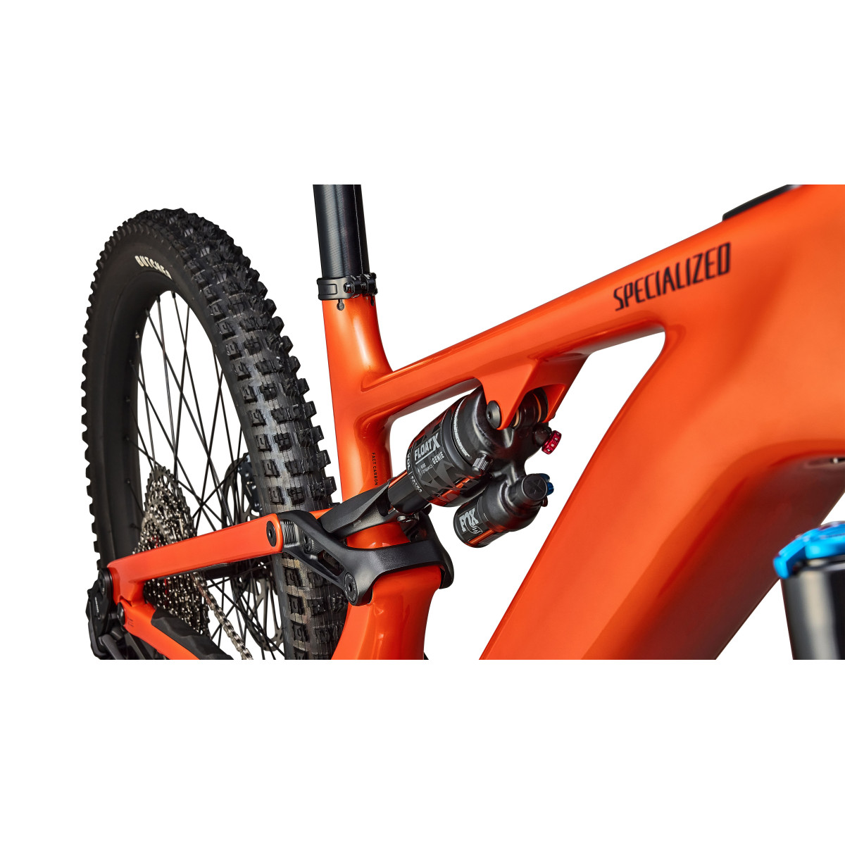 Specialized Turbo Levo 4 Comp elektrijalgratas | Gloss Orange Tint Over Silver Dust - Dark Navy