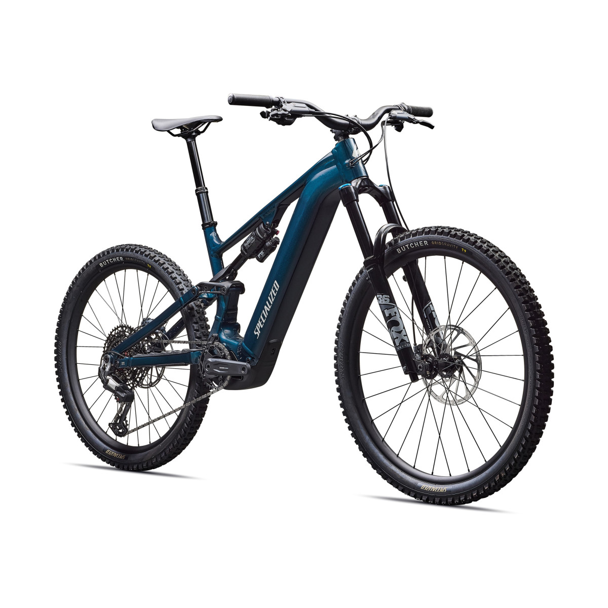 Specialized Turbo Levo 4 Comp Alloy elektrijalgratas | Gloss Deep Lake Metallic - Dune White