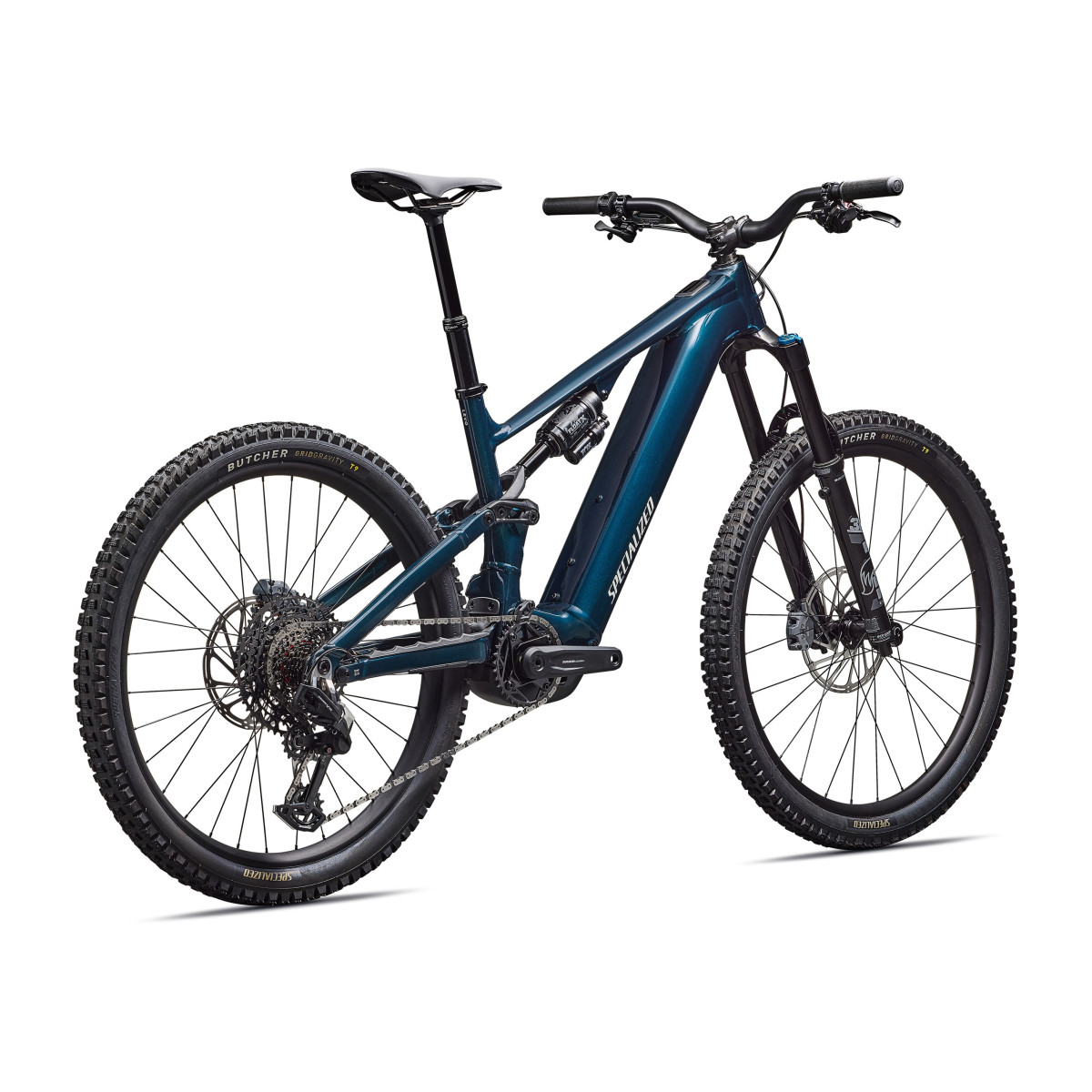 Specialized Turbo Levo 4 Comp Alloy elektrijalgratas | Gloss Deep Lake Metallic - Dune White
