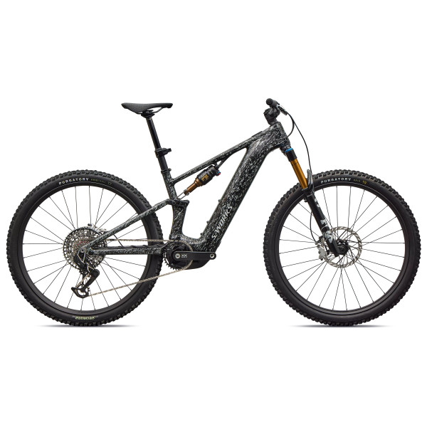 S-Works Turbo Levo R elektrijalgratas | Gloss Shadow Silver Blended Speckle