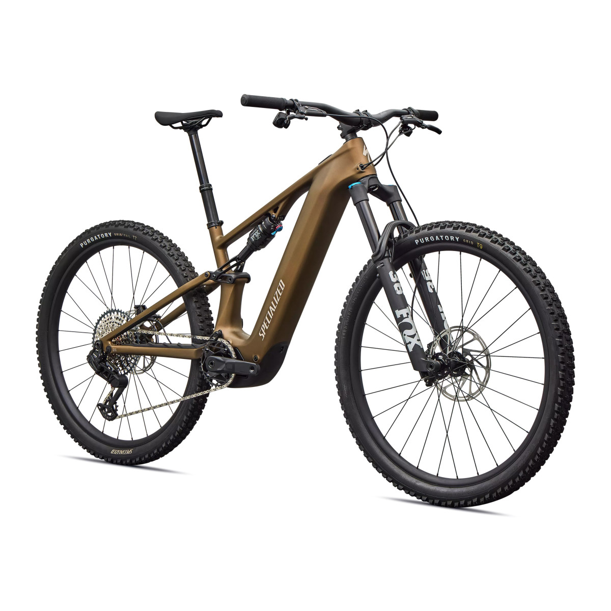Specialized Turbo Levo R Comp elektrijalgratas | Satin Burnt Gold Metallic - Sandstone Metallic
